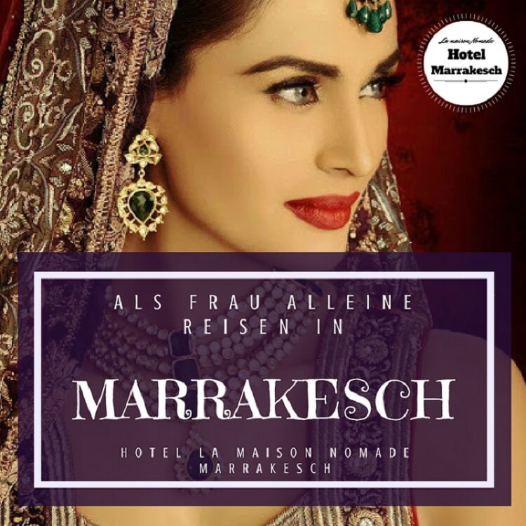 Frauen in marrakesch