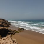 Atlantikküste zwischen Dar Bouazza + Casablanca