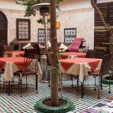 Innenhof im Riad La Maison Nomade Marrakesch