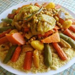 CousCous TFAYA im Hotel La Maison Nomade Marrakesch