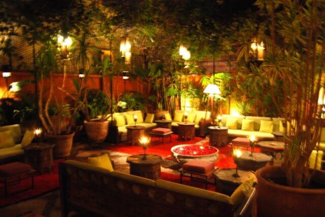Italienisches Restaurant La Trattoria in Marrakesch