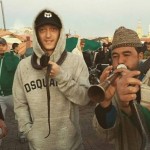 Özil bei seinem Urlaub Marrakesch auf dem Platz Djema el Fna