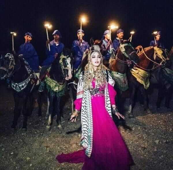 Die Pop-Diva Madonna feierte Ihren 60ten Geburtstag während Ihrer Städtereise in Marrakesch