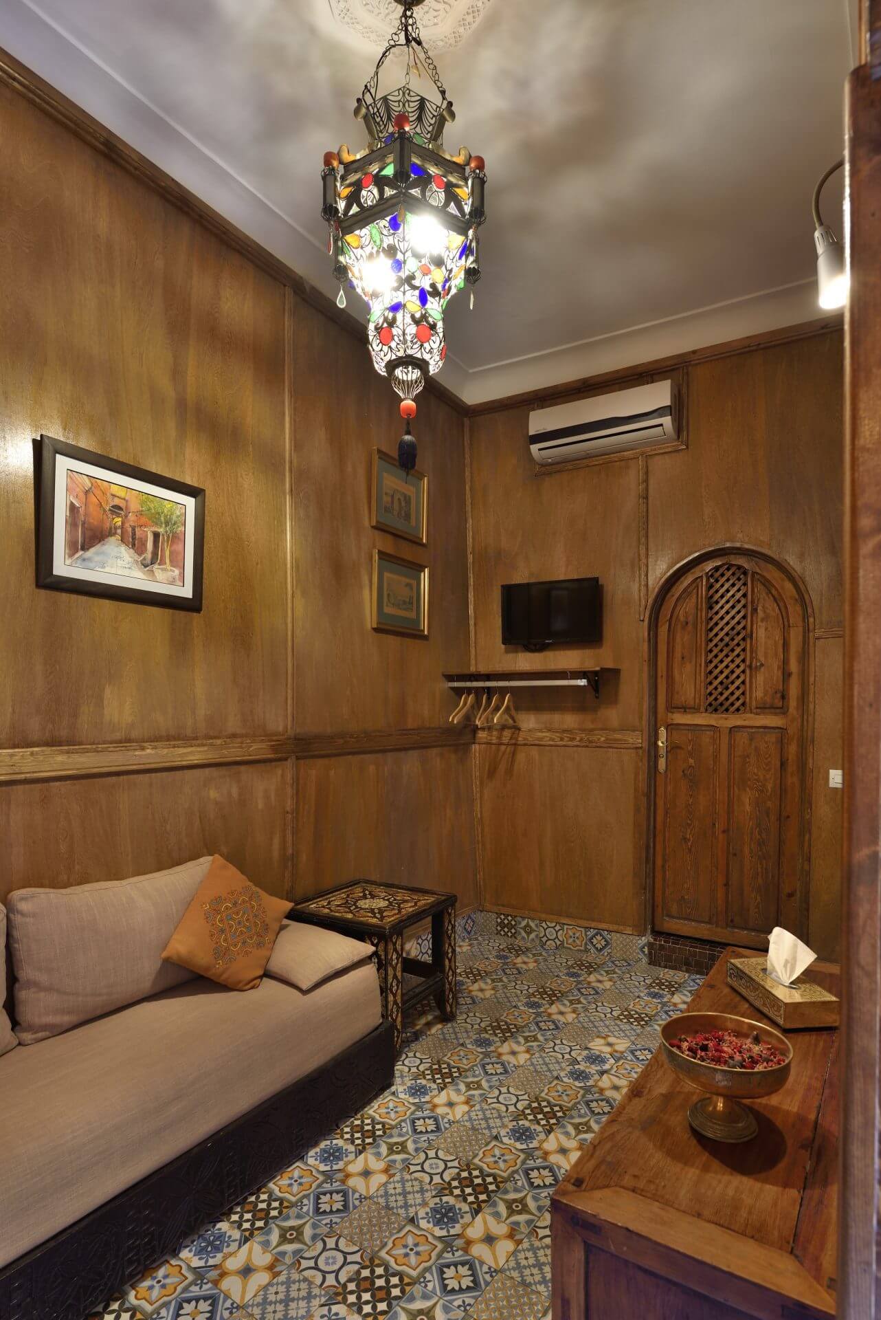 Hotelzimmer Riad Marrakesch