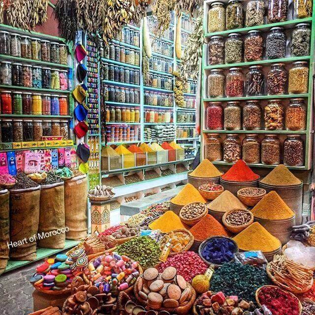 Gewürzapotheke in Marrakesch