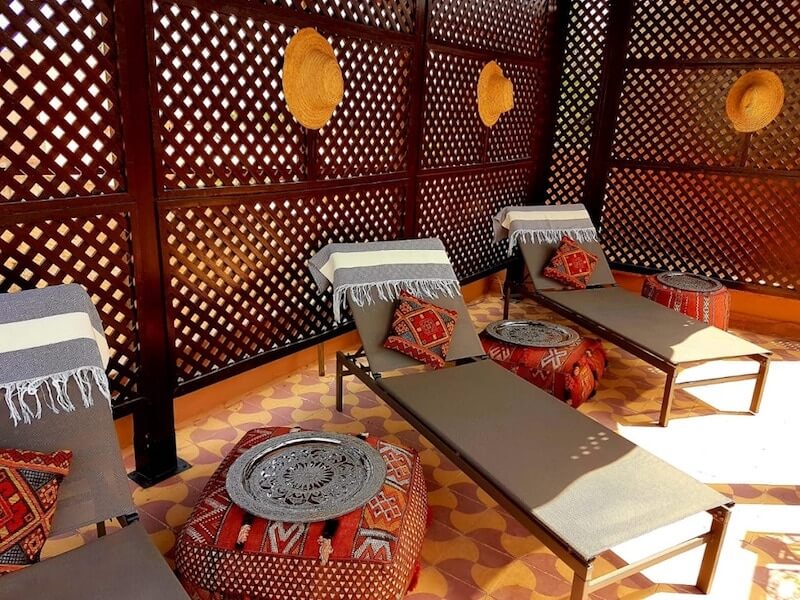 Dachterrasse in Marrakesch – Ansicht 3