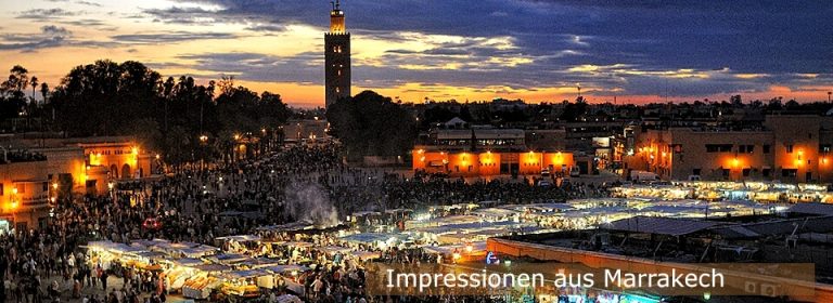 Impressionen aus Marrakech