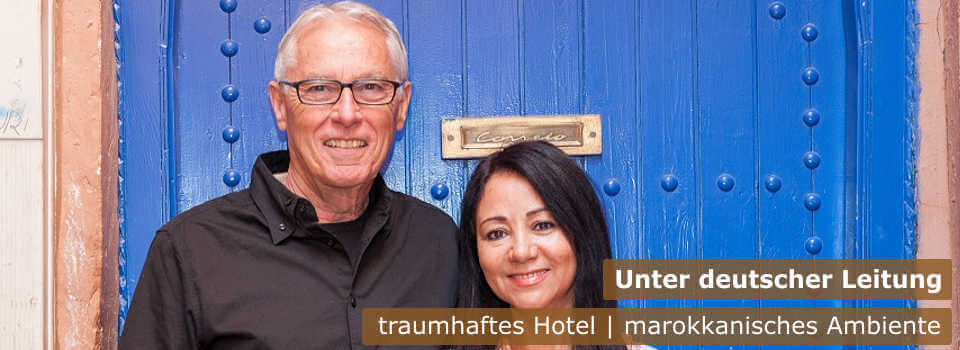 Service unseres Riads in Marrakesch