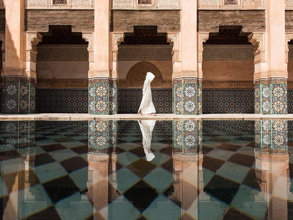 Mit dem Riad La Maison Nomade zur Medersa Ben Youssef - Koranschule in Marrakesch