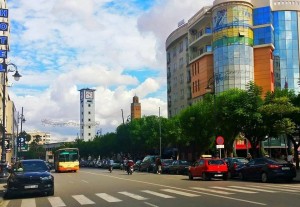 oujda eine marokkanische Großstadt an der algerischen Grenze