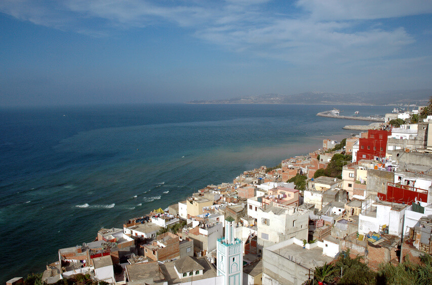 Tanger, das ehemalige Piratennest heute eine moderne Millionenstadt Urlaub & Rundreisen Marokko nach Tanger mit der Meerenge von Gibraltar