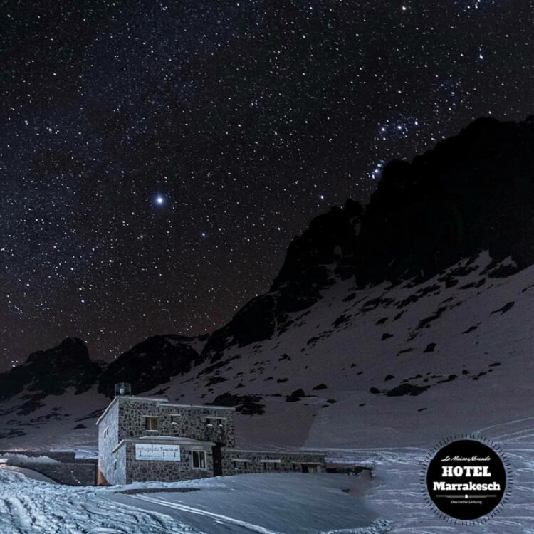 Übernachten im Refuge Toubkal auf Trekkingtour mit dem Riad La Maison Nomade