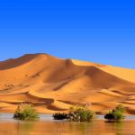Dünen und Seen bei Merzouga